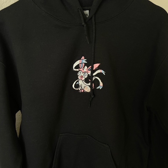 Pokemon  Embroidered sweatshirt Pokemon embroidery Pokemon Anime hoodie New - Picture 2 of 4